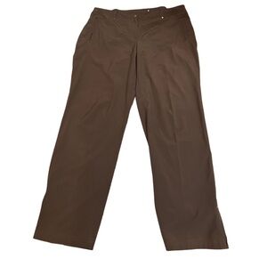 Chico’s Zenergy Brown Pants Size 2 (12-14)